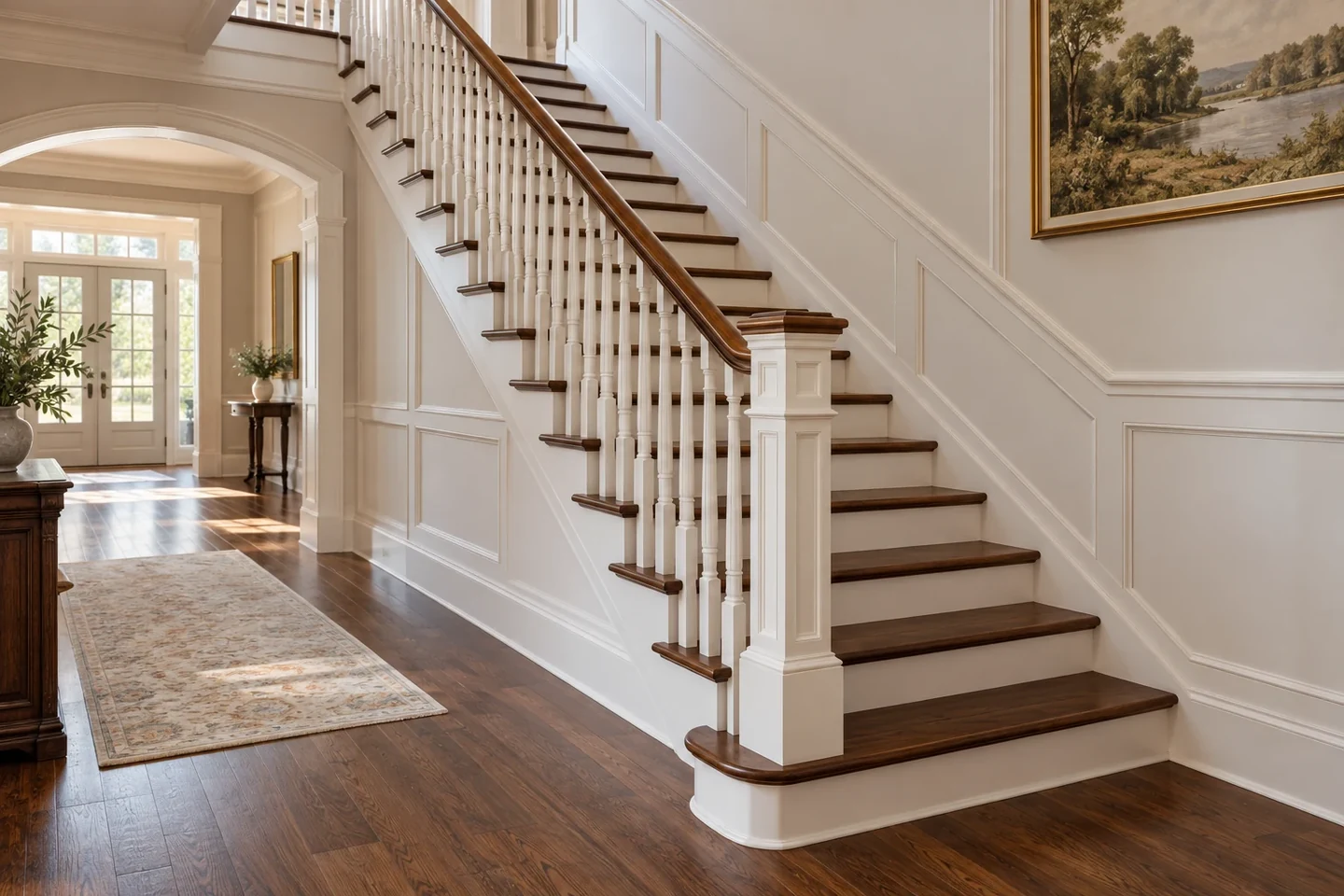 Illustrative design inspiration for stair painting & refinishing